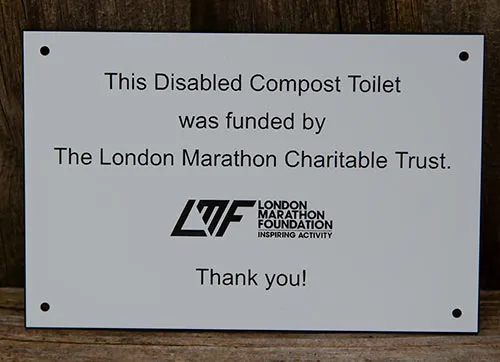 Logos can be included on these engraved plaques. Engraved Acrylic Plaque
