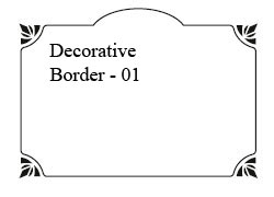 Decorative Border 01