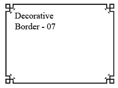 Decorative Border 07