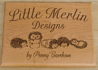 Engraved wood plaque with detailed image
