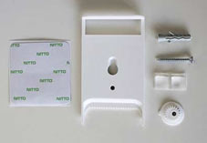 Hanging kit for use with aluminium art pictures