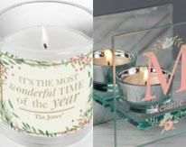 Candles and T-Lights for all occasions - weddings, birthdays, Christmas, Valentines Day.