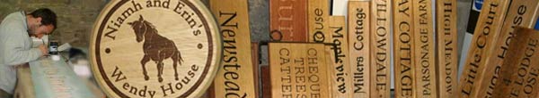 Engraved Wooden Plaques and Signs