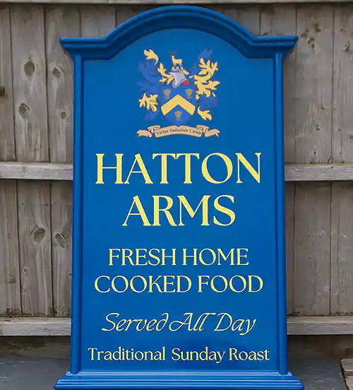 Fibreglass Pub Sign