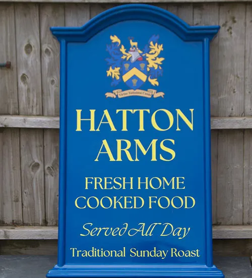 Fibreglass Pub Sign