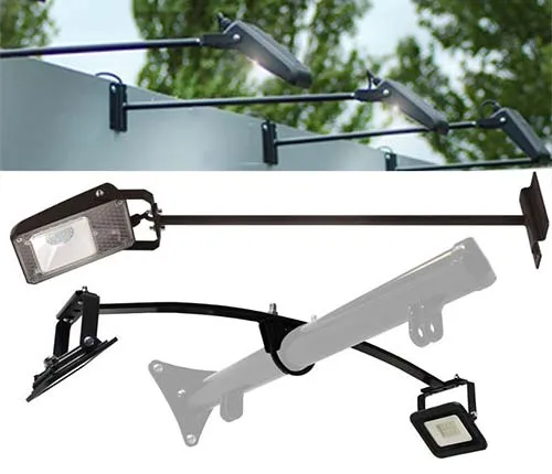 Avaiable wall mounted ar with hanging sign fittings LED Flood Lights