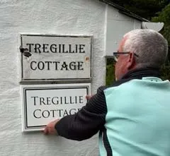 Painted Sign - The Old and The New