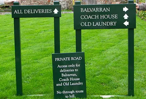 We have a large range od post options Sign Boards on Posts