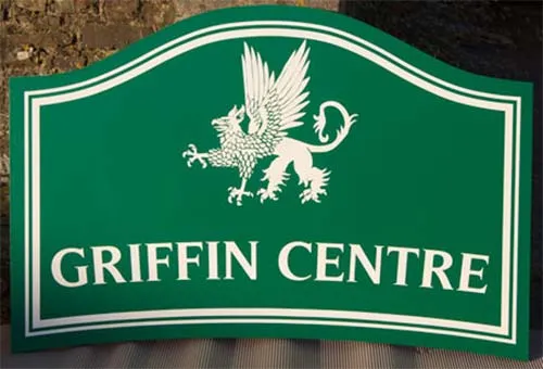 Shaped Painted Sign
