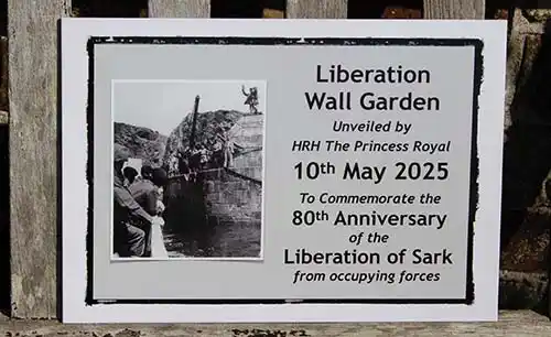 Fully encapsulated to last. Long Lasting Remembrance Plaque