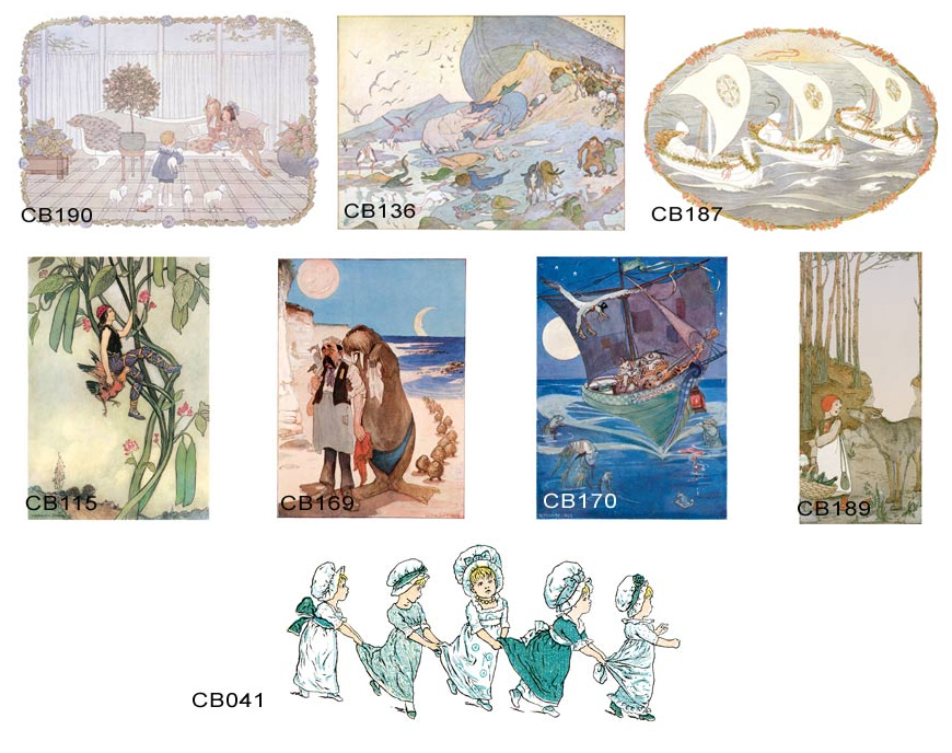 Images from childrens stories
