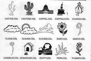 Environment images, cactus, kennel, church, cloud