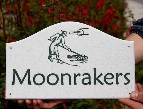 Corian is ideal for deep engring and laser engraving Deep Engraved Imaged in Corian