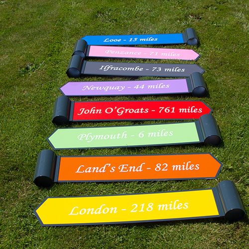 title here Here at The Sign Maker we have a wide range of directional signs to help business with their wayfinding.