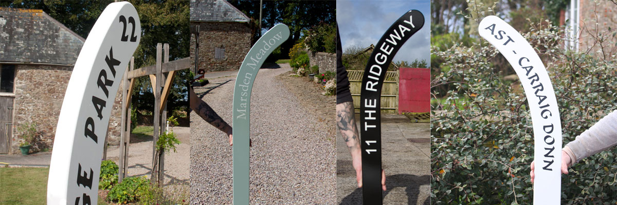 Beautiful painted signs crafted by hand at The Sign Maker.