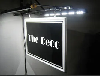 Lighting unit foir the standard deco sign