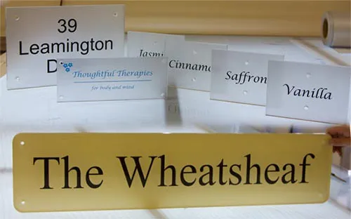 Acrylic Name Plates