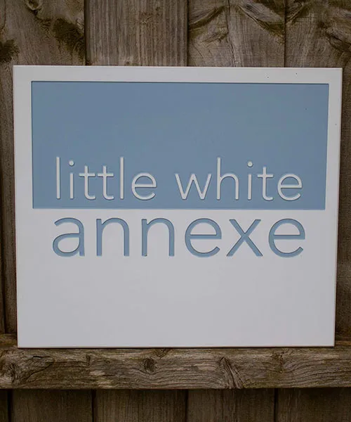 Engraved Corian Plaque