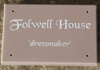 House Name Plates The Sign Maker