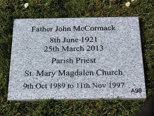 Honed Celtic Grey Granite Tablet