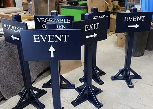 Free Standing Event Signage