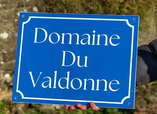 French Style Name Plate