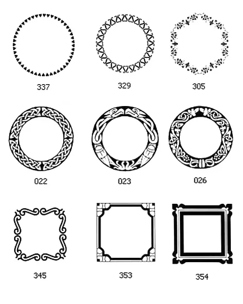 Rounds and Squares