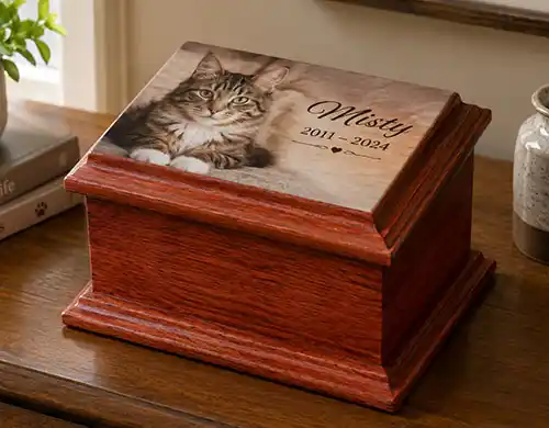 Printed Ashes Casket