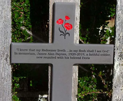 Other colours are available Slate Grey Corian Cross