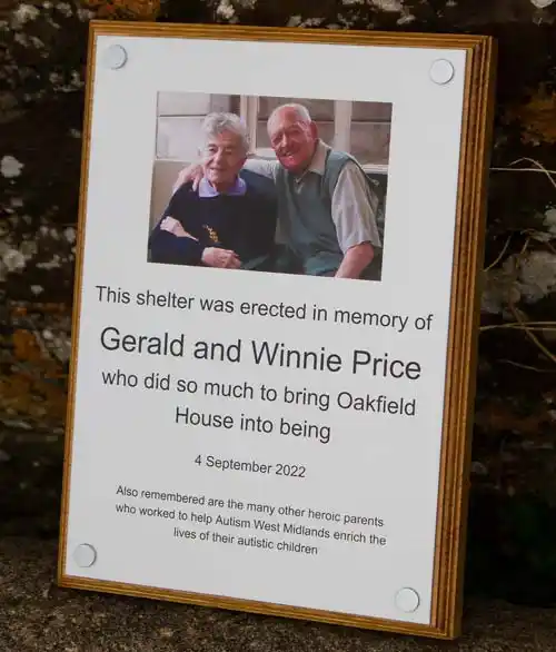 Full Colour Memorial Plaque