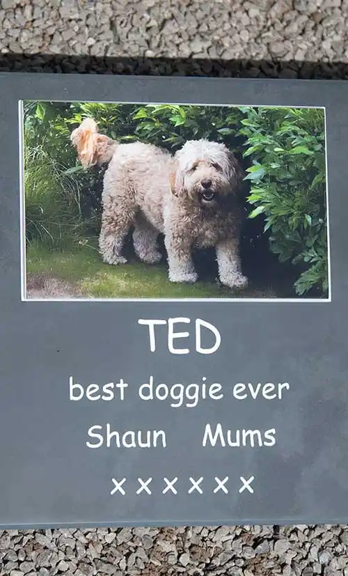 title here ToughPrint Memorial Inset