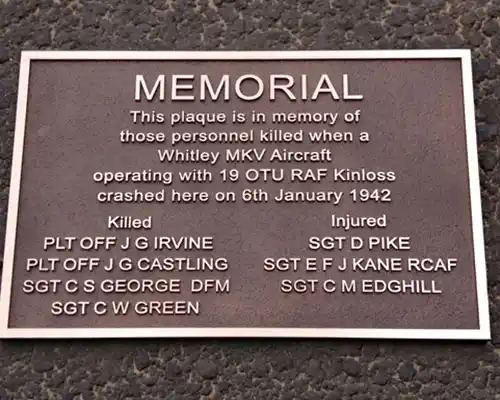 Cast Bronze Memorial Cast Bronze Plaque Patinated