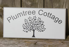 Single colour images can be used on painted signs.