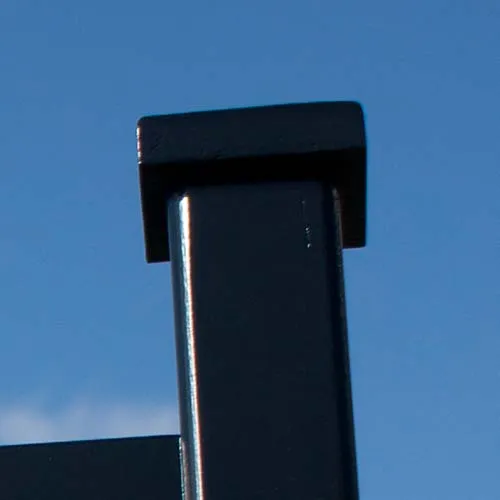 For painted or natural wood posts. Post with Post Cap