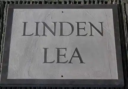 Slate Sign with Raised Letters