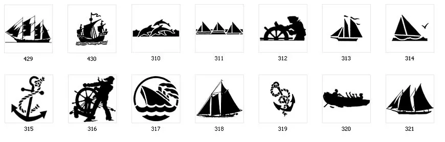 Maritime images, shop, boat, anchor, ship