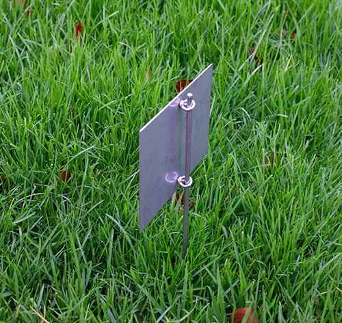 title here stainless steel rod stake