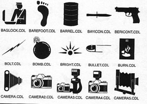 bomb gun bullet footprint camera