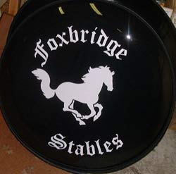 Foxbridge Stables Wheel Cover