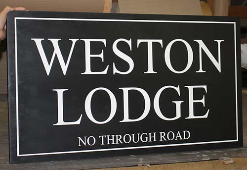 Large Slate Sign