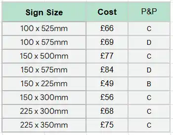 Printed Slate Prices