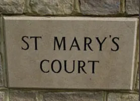 Purbeck Stone Sign with chamfered edge