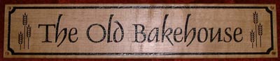 Old Bakehouse Sign