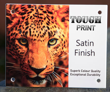 Tough Print Satin Finish