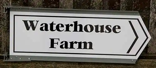 Directional arrow signs are often called finger signs. Solid Aluminium Finger Sign