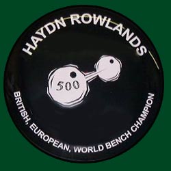 Haydn Rowlands Wheel Cover