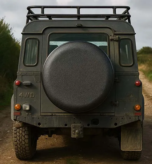 All kinds of wheel covers - plain and personalised. The new Armourtec super Tough Wheelcover