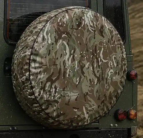 This can be made to any size Military Grade Fabric Wheel Covers
