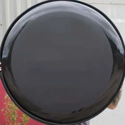 title here Black Gloss 4x4 Spare Wheel Cover