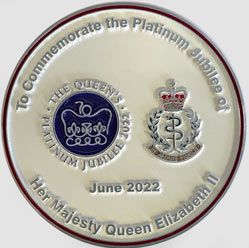 Commemorative plaque for the Queens Jubilee.